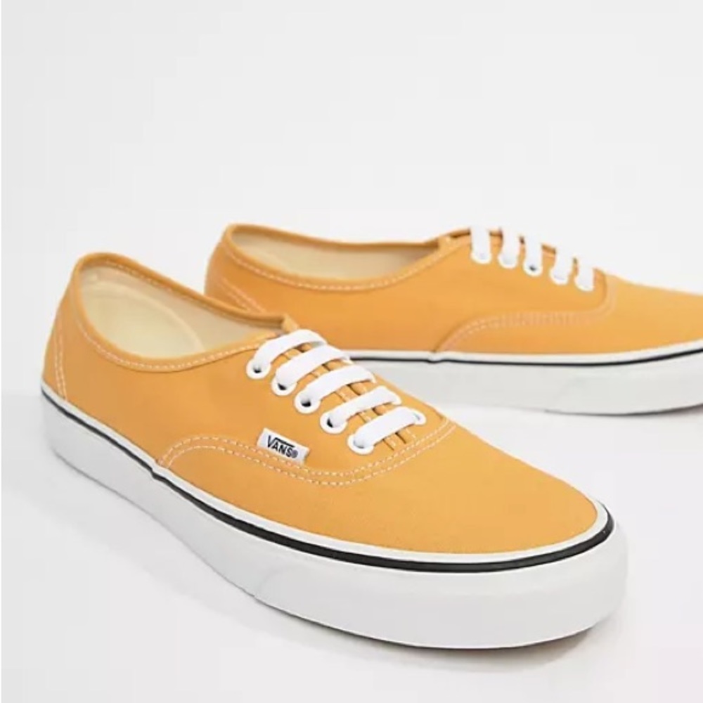 Vans Authentic Mustard Yellow Sneakers